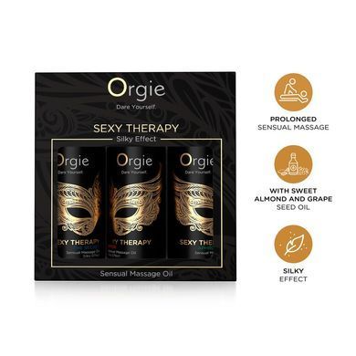 Набір масажних олій Orgie &ndash; Sexy Therapy Mini Size Collection (3х30 мл)