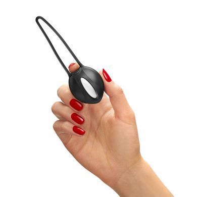 Вагінальна кулька Fun Factory SMARTBALL UNO Black, одинарна, діаметр 3,6 см