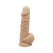 Фалоімітатор з вібрацією SilexD Norman Vibro Flesh (Model 1 size 8,5") + LRS, діаметр 5 см