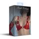 Ліф класичний Feral Feelings - Bikini Top Red Trasparent