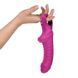 Вібратор для точки G Fun Factory TIGER Magenta, ребристий, підходить для анальної стимуляції