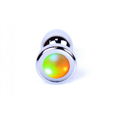 Анальна пробка зі світлодіодом Plug-Jewellery PLUG - Disco Flashlight розмір S