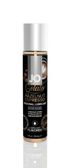 Змазка на водній основі System JO GELATO Hazelnut Espresso (30 мл) без цукру, парабенів та пропіленгліколю, "Горіховий еспресо"