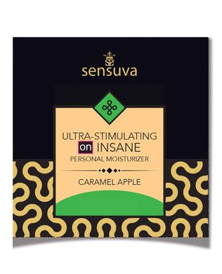 Пробник Sensuva - Ultra-Stimulating On Insane Caramel Apple (6 мл), стимулирующая, "Яблоко в карамеле"