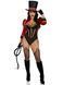 Костюм циркачки Leg Avenue Ravishing Ringmaster Bodysuit XS
