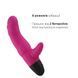 Вібратор рельєфний Adrien Lastic Cyclone Magenta зі стимуляцією точки G, два мотора