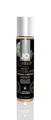 Змазка на водній основі System JO GELATO Mint Chocolate (30 мл) без цукру, парабенів та пропіленгліколю, "М'ятний шоколад"