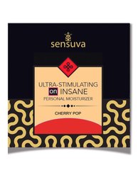 Пробник Sensuva - Ultra-Stimulating On Insane Cherry Pop (6 мл), стимулююча, "Вишнева цукерка"