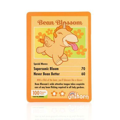 Вібратор-єдиноріжка Unihorn - Bean Blossom, пульсівний язичок