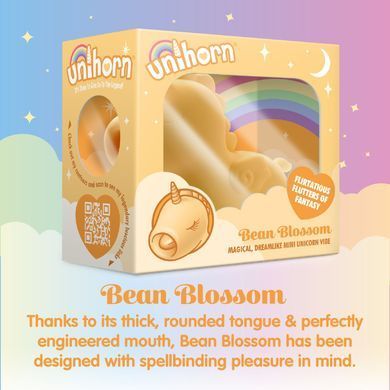 Вібратор-єдиноріжка Unihorn - Bean Blossom, пульсівний язичок
