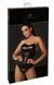 Корсет Noir Handmade F334 Powerwetlook corset - XL