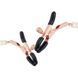 Затискачі для сосків з перлинним ланцюжком Rosy Gold - Nipple Clamps Pearls