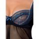 Сорочка бебі дол прозора GISELE CHEMISE black L/XL - Passion Exclusive, трусики