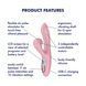 Вакуумний вібратор-кролик Satisfyer Pro+ G-Spot Generation 2 Pink
