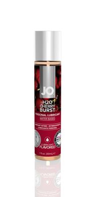 Смазка на водной основе System JO H2O — Cherry Burst (30 мл) без сахара, растительный глицерин, "Вишневый взрыв"