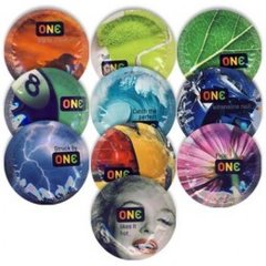 Презервативы ONE Color Sensations (разноцветные)