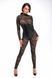 Комбінезон Noir Handmade F299 Enigma lace catsuit with underbust bodice - L