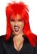 Парик рок-звезды Leg Avenue Unisex rockstar wig Red, унисекс, 53 см