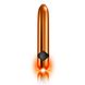Потужний вібратор Rocks Off Havana Orange Gold з кольоровим LED-підсвічуванням