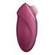 Вібростимулятор-пульсатор Satisfyer Tap & Climax 1 Red, ефект постукування пальцем, 2 мотори