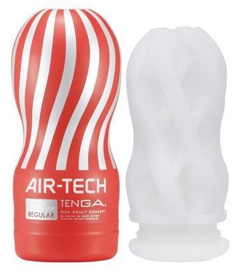 Мастурбатор Tenga Air-Tech Regular, более высокая аэростимуляция и всасывающий эффект