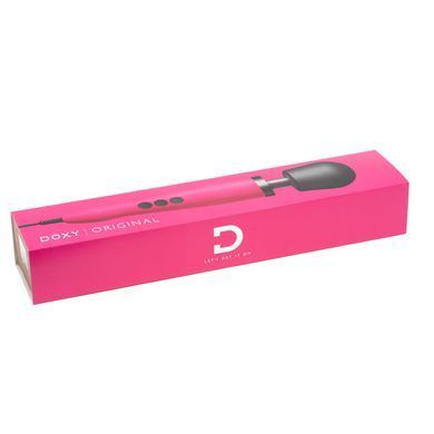 Вібромасажер DOXY Original Pink, дуже потужний, живлення 220В