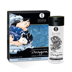 Стимулюючий крем для пар Shunga SHUNGA Dragon Cream SENSITIVE (60 мл) ніжніший ефект
