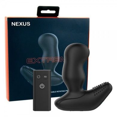 Массажер простаты Nexus Revo Extreme с вращающейся головкой и пультом ДУ