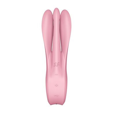 Клиторальный вибратор Satisfyer Threesome 1 Pink с тремя гибкими пальчиками
