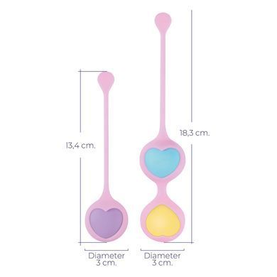 Вагінальні кульки Wooomy Love Pearls
