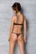 Еротичний комплект Passion MARINA SET WITH OPEN BRA, L/XL, black, відкриті чашки