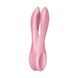Кліторальний вібратор Satisfyer Threesome 1 Pink з трьома гнучкими пальчиками