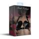 Ліф Серце з натуральної шкіри Feral Feelings - Hearts Bra Black