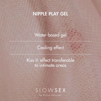 Гель для стимуляції сосків NIPPLE PLAY Slow Sex by Bijoux Indiscrets (Іспанія)
