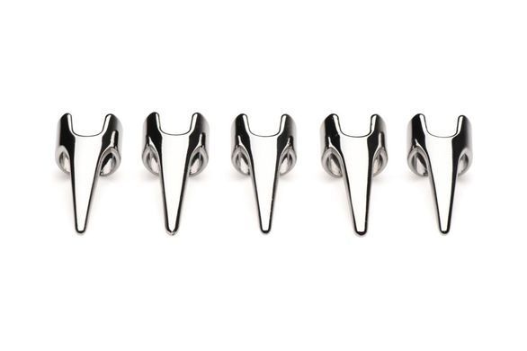 Набір кілець з кігтями Master Series Five-Piece Sensation Claw Rings - Silver