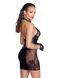Сукня Noir Handmade F238 Short tulle dress with powerwetlook inserts - 3XL