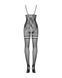 Бодістокінг Obsessive Bodystocking F213 XL/XXL, імитація кружевного боді и резинки для панчох