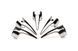 Набір кілець з кігтями Master Series Five-Piece Sensation Claw Rings - Silver