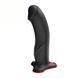 Фалоімітатор Fun Factory THE BOSS STUB Black, реалістична текстура, довжина 17,9 см, діаметр 4,1см