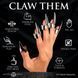 Набір кілець з кігтями Master Series Five-Piece Sensation Claw Rings - Silver