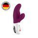 Вібратор-кролик Fun Factory MISS BI grape/white, 2 незалежні мотори, діаметр 4,2 см