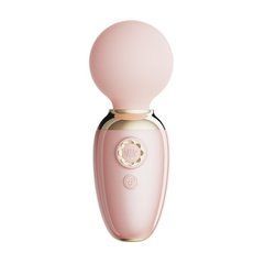 Смарт-вібромасажер Zalo &ndash; AVA Sakura Pink, 8 режимів, підігрів, дуже потужний та компактний