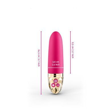 Вібратор Mystim Sleak Freak Pink, 8 режимів, внутрішня та зовнішня стимуляція