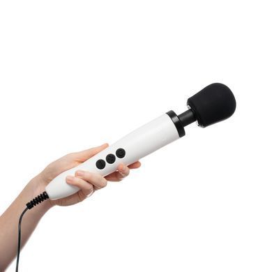 Вібромасажер DOXY Original White, дуже потужний, живлення 220В