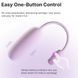 Смарт-віброяйце Svakom Plume Pastel Lilac, 2 мотори, м&rsquo;який кінчик для стимуляції клітора