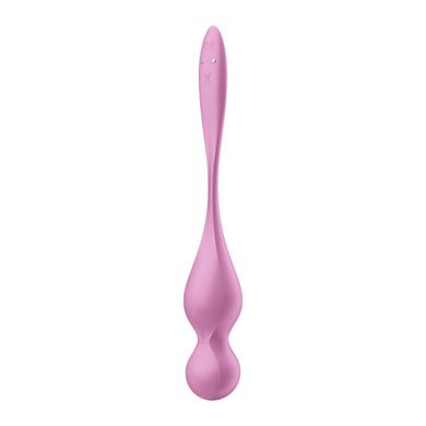 Вагінальні смарт-кульки з вібрацією Satisfyer Love Birds 1 Connect App Pink, 78 г