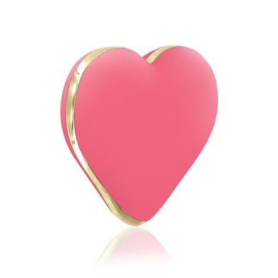 Вібратор-серце Rianne S: Heart Vibe Coral, 10 режимів роботи, медичний силікон, подарункове паковання