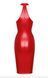 Сукня Noir Handmade F354 Red powerwetlook dress - XL