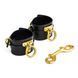 Наручники UPKO Handcuffs італійська шкіра, чорні