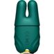 Смартвибратор для груди Zalo - Nave Turquoise Green, пульт ДУ, работа через приложение